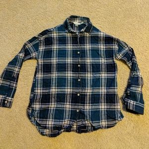 Women's boyfriend cut shirt